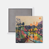 Southwell Minster von Palace Gardens Magnet (Vorderseite/Rückseite)