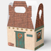 Southwest Adobe and Terracotta Tile House Design Geschenkschachtel (Offen)