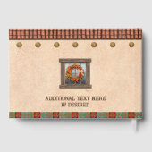 Southwest Adobe Hacienda Personalized Gästebuch (Rückseite)