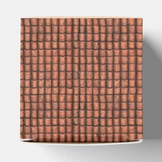 Southwest Adobe Terracotta Tile House Personalized Geschenkschachtel (Oben)