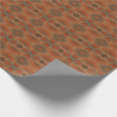 Southwest American Indian Inspired Art Pattern Geschenkpapier (Ecke)