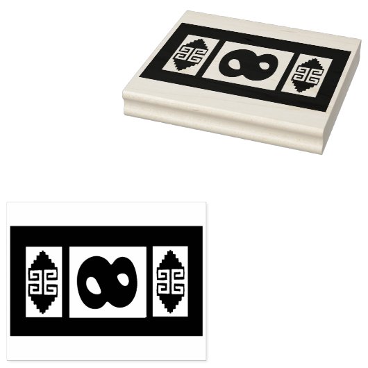 Southwest Aztec Large Briefmarke Tool Gummistempel (Stempel)