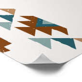 Southwest Baby Dusche Willkommenspender Poster (Ecke)