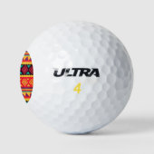 Southwest Blanket Pattern Golf Balls Golfball (Logo)