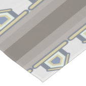 Southwest Blues Indian Blanket Art Design Kurzer Tischläufer (Ecke)