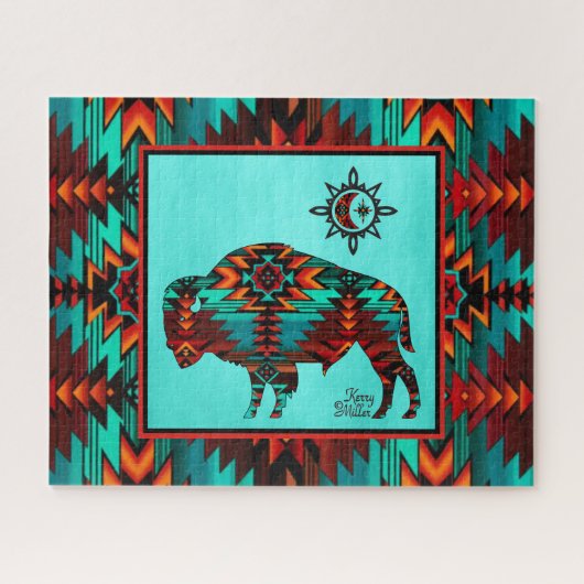Southwest Buffalo Jigsaw Puzzle (Horizontal)