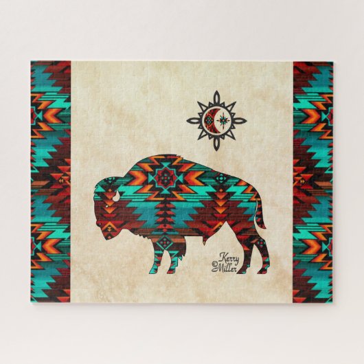 Southwest Buffalo Jigsaw Puzzle (Horizontal)