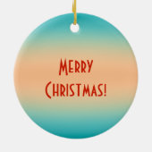 Southwest Buffalo Keramik Ornament (Hinten)