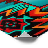 Southwest Buffalo Poster (Ecke)