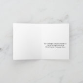 Southwest Canyon Colors Thank You Karte (Innenseite)