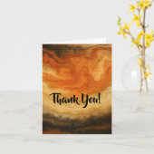 Southwest Canyon Colors Thank You Karte (Gelbe Blume)