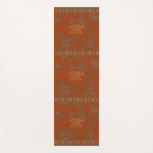 Southwest Canyons Bobcat Petroglyph Yogamatte (Vorderseite)