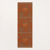 Southwest Canyons Bobcat Petroglyph Yogamatte (Rückseite)