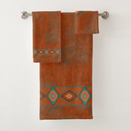 Southwest Canyons Diamond Badhandtuch Set