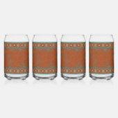 Southwest Canyons Diamond Designs Can Glass Set Dosenglas (Links)