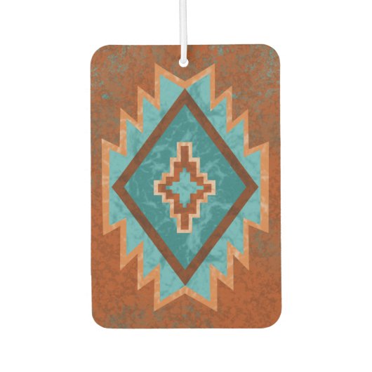 Southwest Canyons Geometric Diamond Design Autolufterfrischer (Vorderseite)