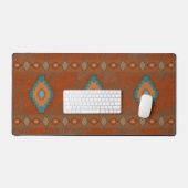 Southwest Canyons Geometric Diamond Design Schreibtischunterlage (Tastatur & Maus)
