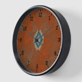 Southwest Canyons Geometric Mesa Old West Uhr (Winkel)