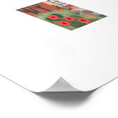 Southwest Desert Cactus Adobe House Large Print Poster (Ecke)