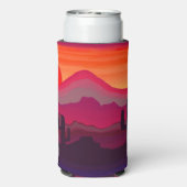 Southwest Desert Sunset Cooler  Selters Dosenkühler (Seltzer Rückseite)