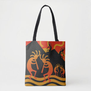 Southwest Design Kokopelli Tribal Sun Tasche