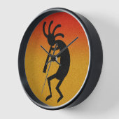 Southwest Design Kokopelli Wanduhr (Winkel)