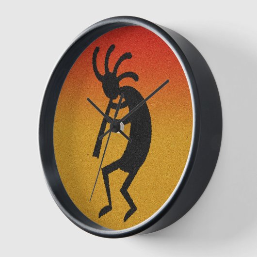 Southwest Design Kokopelli Wanduhr (Winkel)