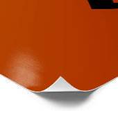 Southwest Design Wüste Sunset Kokopelli Poster (Ecke)