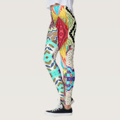 SOUTHWEST DESIGNER COLLAGE LEGGINGS (Links)