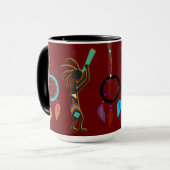 Southwest Dreamcatchers Kokopelli Tasse (Vorderseite Links)