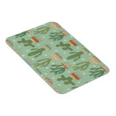 Southwest Geo Step | Muster für gepottete Kakteen Magnet (Rechte Seite)