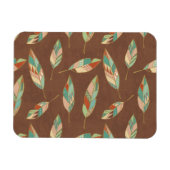 Southwest Geo Step | Südwestfedermuster Magnet (Horizontal)