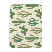 Southwest Geo Step | Wüstenkaktus Muster Magnet (Vertikal)