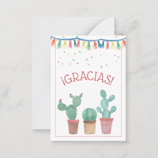 Southwest Gracias Vielen Dank Mitteilungskarte (Vorderseite)
