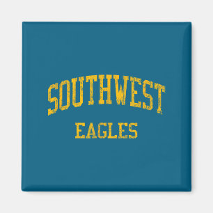 Southwest High School HS Miami FL Vintage-Sport Magnet