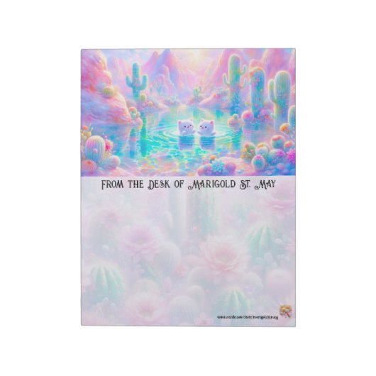 Southwest Kittens Notizblock (Rotiert)