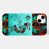 Southwest Kokopell iPhone Case (Rückseite (Horizontal))