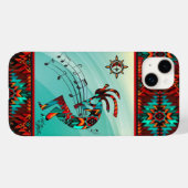 Southwest Kokopell iPhone Case (Rückseite (Horizontal))