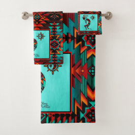 Southwest Kokopelli Badetuch Set