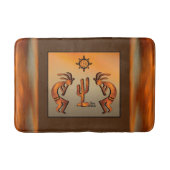 Southwest Kokopelli Bath Mat Badematte (Vorderseite)