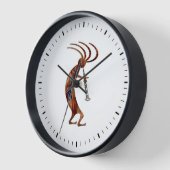 Southwest Kokopelli Dancer Wall Uhr (Winkel)