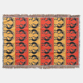 Southwest Kokopelli Decke (Vorderseite)