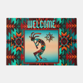 Southwest Kokopelli Doormat Fußmatte (Vorderseite)
