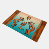 Southwest Kokopelli Doormat Fußmatte (Schrägansicht)
