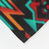 Southwest Kokopelli Fleece Blanket (Ecke)