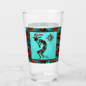 Southwest Kokopelli Glass Cup Glas (Vorderseite)