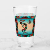 Southwest Kokopelli Glass Cup Glas (Vorderseite)