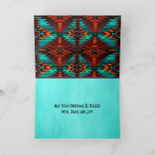 Southwest Kokopelli Holiday Card Feiertagskarte (Innenseite)