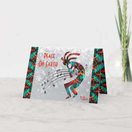 Southwest Kokopelli Holiday Card Feiertagskarte