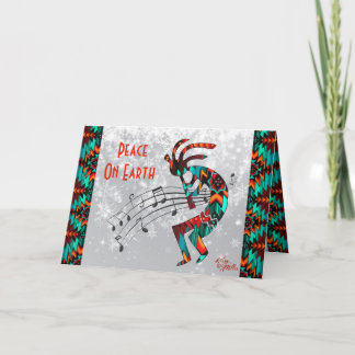 Southwest Kokopelli Holiday Card Feiertagskarte